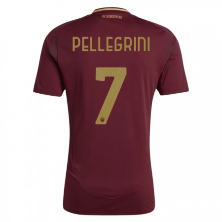 AS Roma Pellegrini 7 Fotbollströjor Hemma tröja 2024-25 Kortärmad